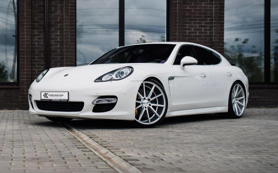 Porsche Panamera Turbo by Tuning Boutique on Vossen Wheels (VFS1) '2017